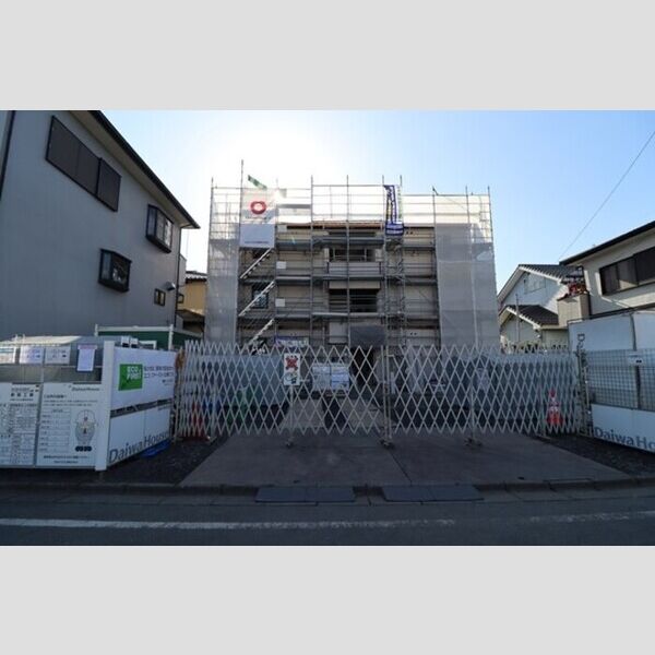 シーダーブラン101号室 建物外観(建設中)