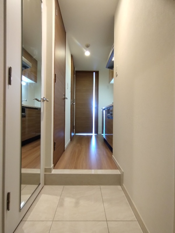 クレイシア菊川 玄関