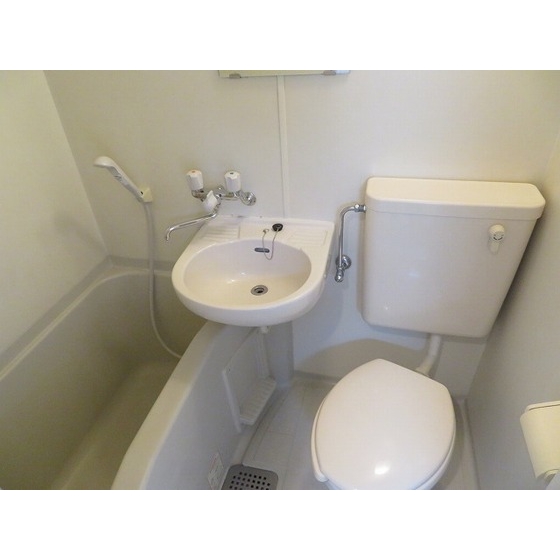 サニーハイツ0202号室 ユニットバス