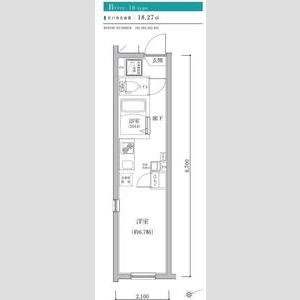 MAXIVbasic蒲田102号室 間取