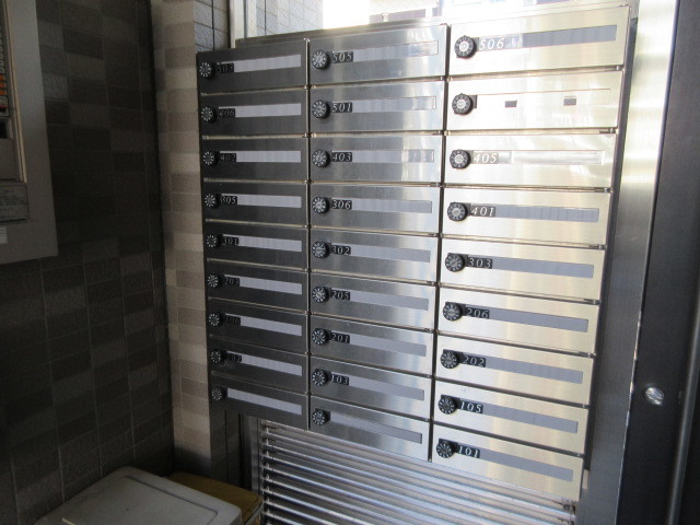 櫻樹館0505号室 集合郵便受け　※実際の使用状況とは異なります(現況優先)