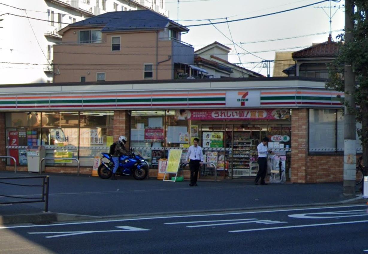 浜町BASE302号室 【コンビニエンスストア】セブンイレブン 川崎浜町3丁目店まで346ｍ