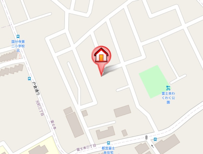 フラワーハイツ国立1階 null