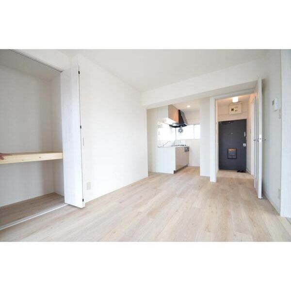 月岡マンション401号室 リビング