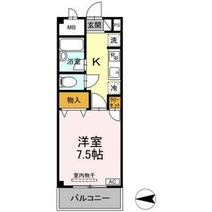 サマービレッジ301号室 間取