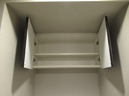 シティハウス目黒ザ・グランド7階 トイレ上部収納