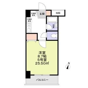 F-GRANDE405号室 間取