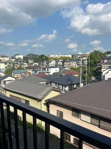 DCハウス馬込沢Ⅰ203号室 日当たりも良く見晴らし最高です。