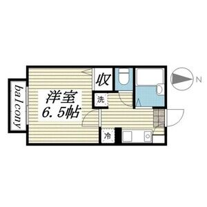 キャッスルハイツ0101号室 間取