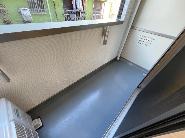 戸田市中町マンション新築工事101号室 ベランダ（イメージ）