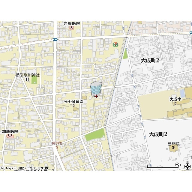 アンプルール フェール ClefⅡ302号室 外観