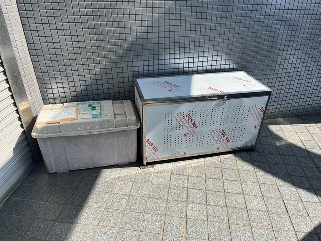 サファイアマンション103号室 敷地内ゴミ置き場