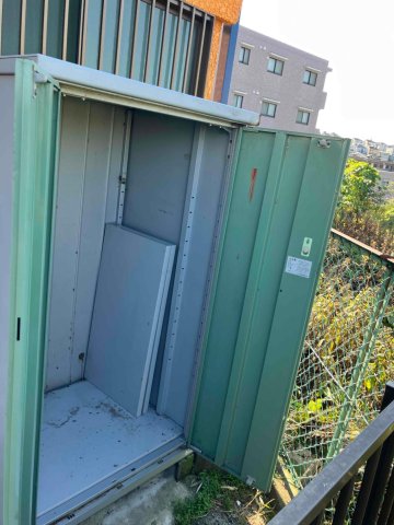 VILLA中原103号室 洗濯機置き場（内側）