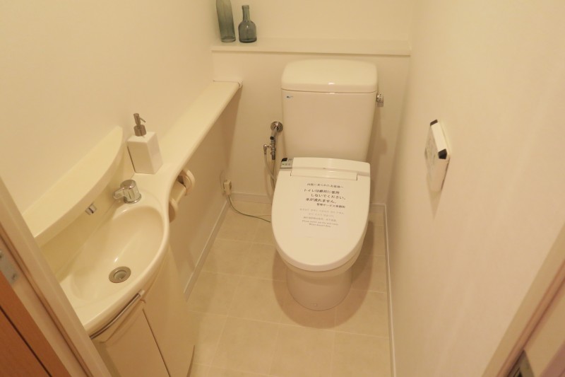 河田町ガーデン クラブフロア36階 トイレ