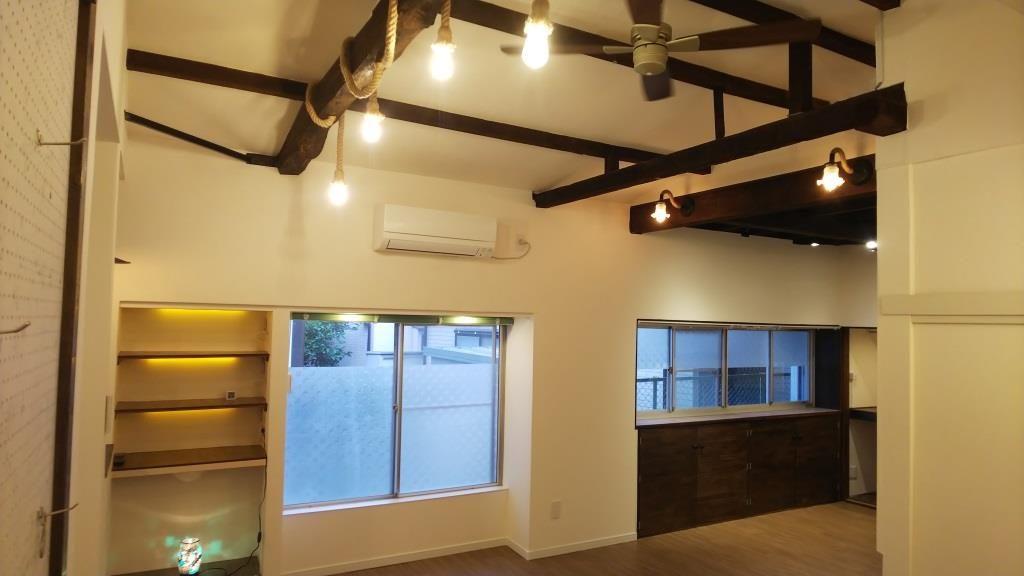 北欧風ヴィンテージリノベ戸建 収納