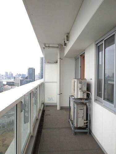 ザ・パークハウス晴海タワーズクロノレジデンス バルコニー　※2017年11月撮影の写真