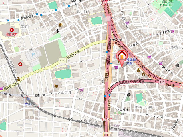 ドゥーエ板橋区役所前9階 null