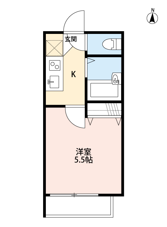 クアルソ保谷2階 間取