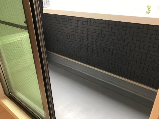 ルミエールハイム201号室 ベランダ
