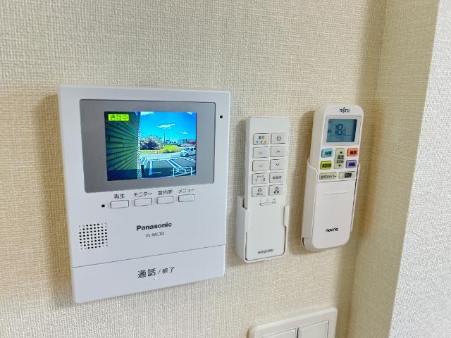 仮）八王子市大谷町アパート新築工事205号室 カメラ付インターホン（イメージ）