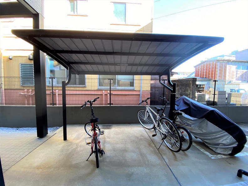 レオパレスベンデュール101号室 駐輪場