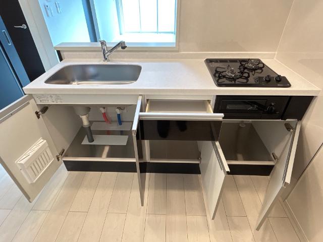 パレス北野201号室 キッチン下収納