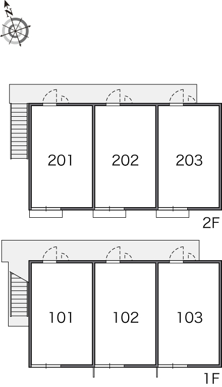 レオパレス上新井レジデンス203号室 部屋その他
