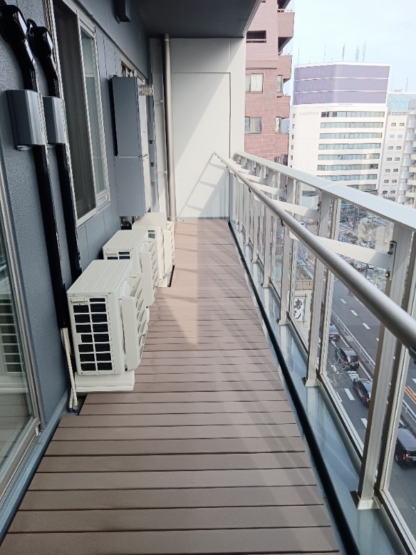 クラッシィタワー新宿御苑7階 バルコニー
