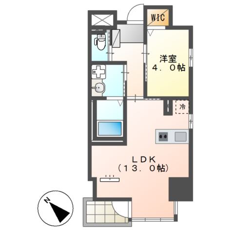 GUILD幕張（ギルドマクハリ）701号室 間取
