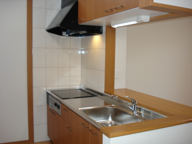 ドミール・ソレイユ101号室 キッチン