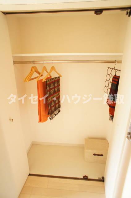芝コーポ５号館0408号室 クローゼットですモデルルームの写真です♪