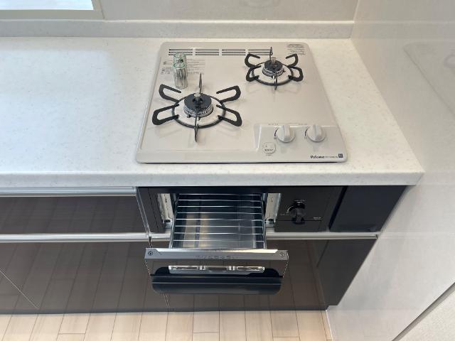 エスペランサ203号室 ガスコンロ
