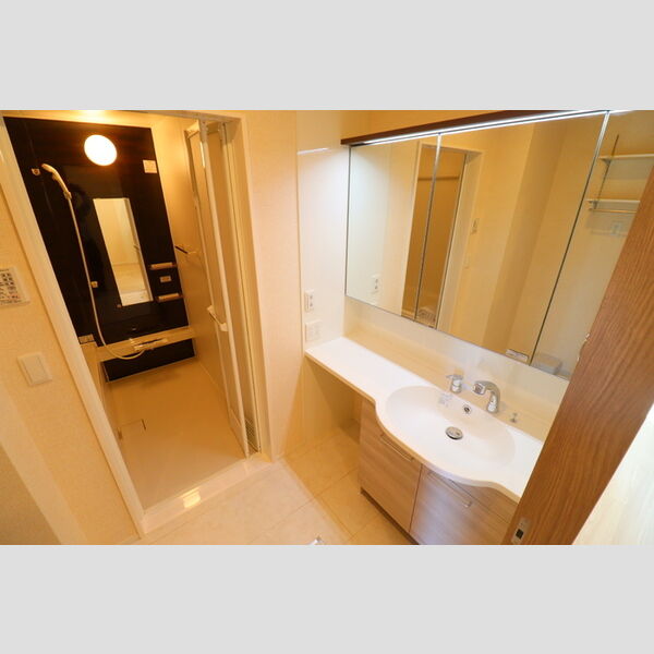 ヴェルジェB101号室 洗面室