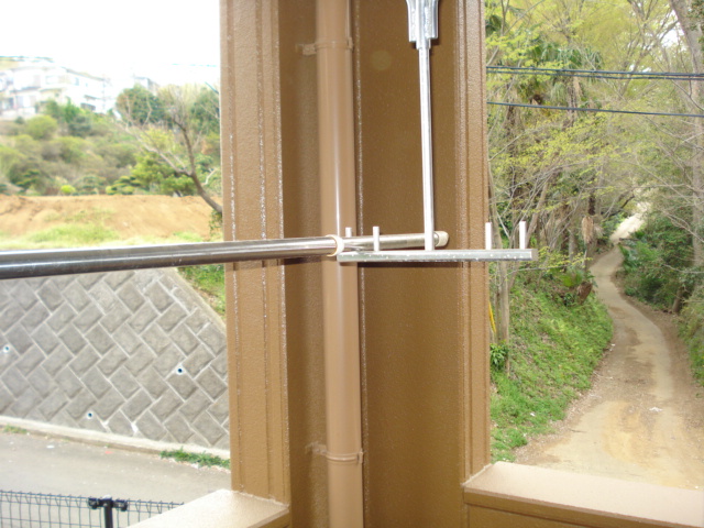クレストール105号室 物干し