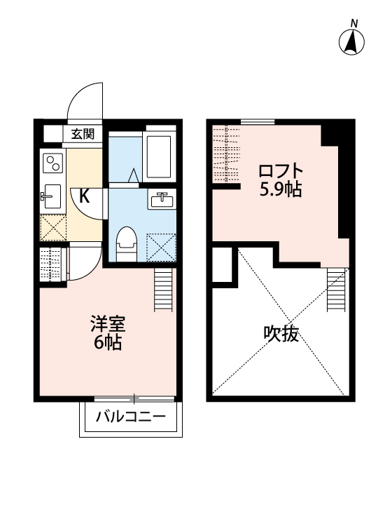 Ｐｌｕｍｅｒｉｅ東浦和1階 間取