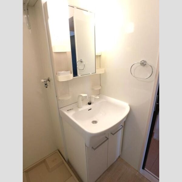 メゾンふじ205号室 洗髪洗面化粧台