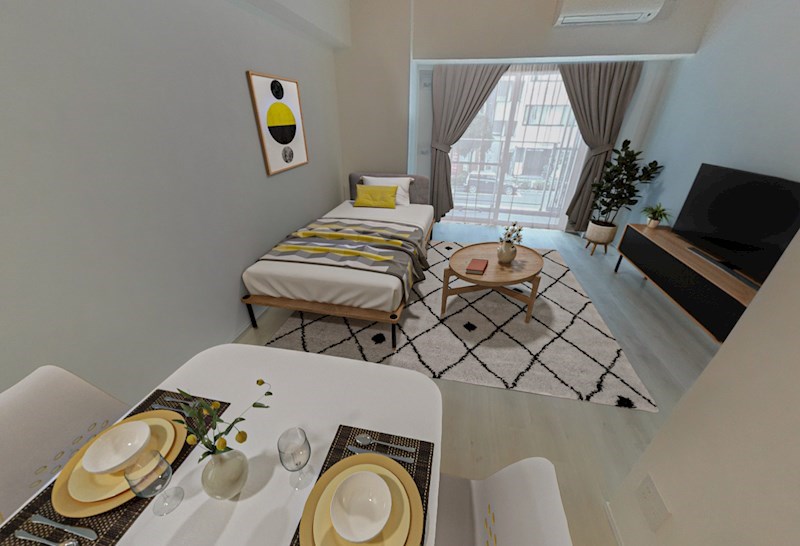 レジディア大井町2階 リビング　※これはVR画像です。