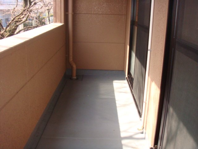 エスポアハイム205号室 ベランダ