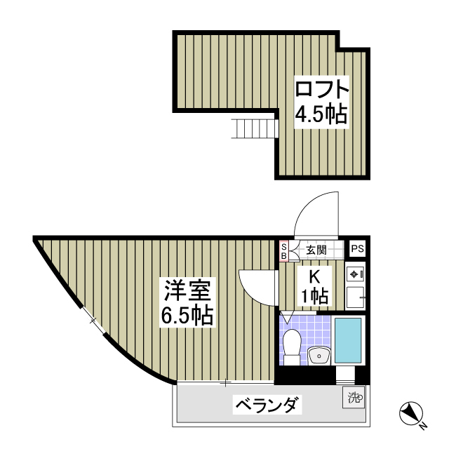ジュネパレス松戸第31109号室 間取