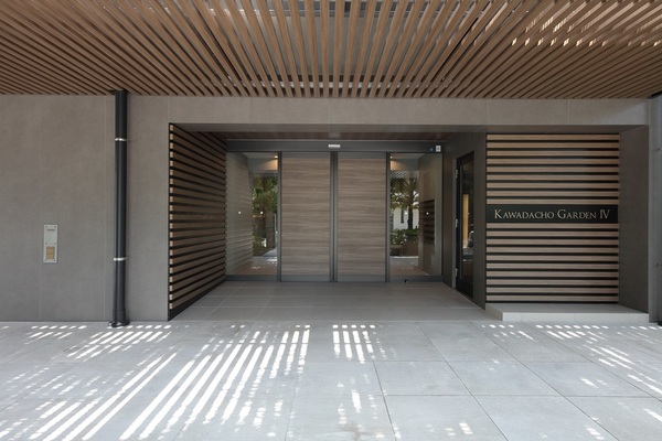 河田町ガーデン４号棟 外観