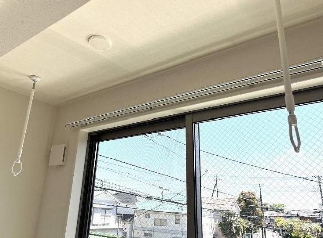 （仮称）調布市富士見町２丁目新築アパート201号室 室内物干し（イメージ）