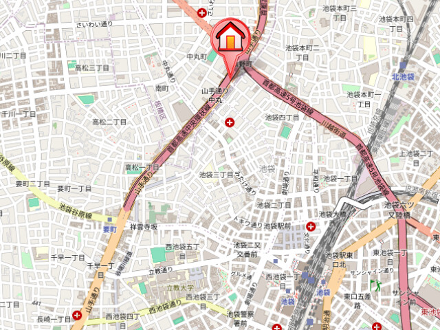 レジディア池袋ウエスト4階 null