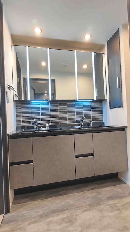 レジディア西麻布10階 洗面