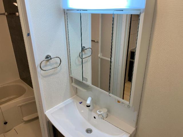 （仮称）小田原市扇町アパート新築工事103号室 洗髪洗面化粧台（イメージ）