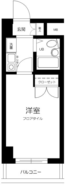 ガラ・シティ高井戸3階 間取