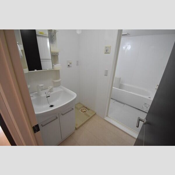 メルベーユ　カルチェ202号室 洗面所　洗髪洗面化粧台付き