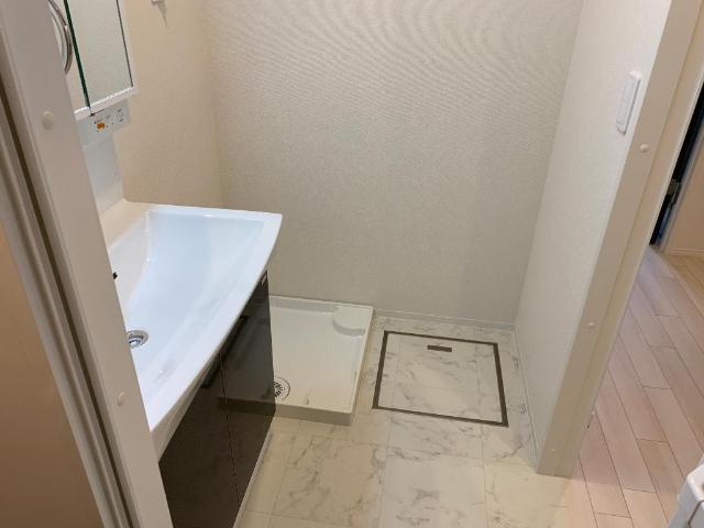 （仮称）小田原市扇町アパート新築工事207号室 脱衣所（イメージ）