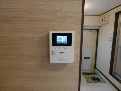 グランデュール白楽202号室 録画機能付きTVインターフォン