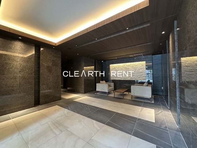コンシェリア渋谷笹塚 ＜ＰＲＥＭＩＵＭ ＶＩＥＷ＞3階 高級感のあるエントランスロビー