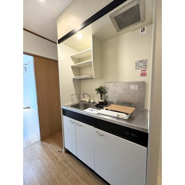 アクアメゾン 1口ガスコンロ付きキッチン